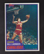 1981 Topps Basketball #74 Bill Laimbeer Rookie Cavaliers - £8.53 GBP