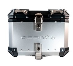 Suzuki VSTROM 650 2021-2022 Top Case GPR Tech 35L Silver Aluminum - £296.94 GBP