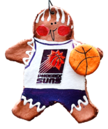 Phoenix Suns NBA Basketball Gingerbread Man Christmas Holiday Ornament 3&quot; - £11.34 GBP