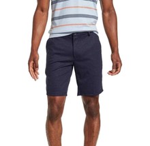 Westzeroone Men&#39;s Edmunds Navy Blue Knit Flat Front Shorts 40 NWT - £18.62 GBP