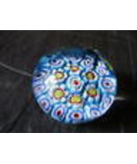 MURANO MILLEFIORI FERMACARTE glass paperweight anni &#39;70 - £18.40 GBP