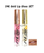 PX 24K Gold Lip Gloss Lip Topper Clear 2 PCS SET - $9.85 CAD