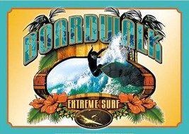 Boardwalk Extreme Surf Novelty Metal Sign  12.5&quot; X 17.4&quot; NEW! - £7.81 GBP