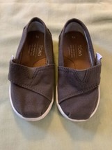 Toddler Toms Brown Slip On Shoes Sz. T6 Need Cleaned Lots Of Wear Left Y... - £9.87 GBP