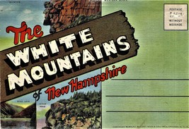 White Mountains of New Hampshire - Vintage 1947 Photo booklet - $69.48 MXN