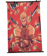 Fate Zero Gilgamesh HD Wall Scroll Poster 24x36 - $19.99