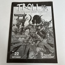 TROLL ISSUE 22 SEPT. 1999 CITADEL MINIATURES GAMES WORKSHOP MAIL ORDER M... - £7.60 GBP