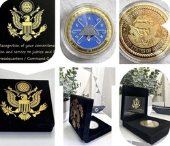 Us Navy - Uss Dwight D. Eisenhower - CVN-69 Challenge Coin Usn - £21.90 GBP