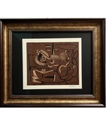 PABLO PICASSO (1881-1973)&quot;Femme Couchee et Guitariste&quot; Linocut Pencil Si... - $8,230.73 CAD