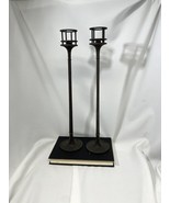 Rare Jens Quistgaard Dansk Iron Tall Candle Holders - Denmark Vintage MCM - $3,536.72 MXN