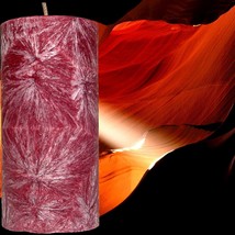 Egyptian Sandalwood Scented Palm Wax Pillar Candle - £19.64 GBP+