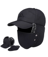 Waterproof Trapper Hat with Detachable Face Mask &amp; Ear Flaps – Full Cove... - $256.96 MXN