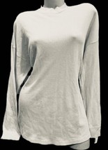 Contre Victorias Secret Rose Thermique Gaufre Tricot Long Manches T-Shirt Ivoire - £18.00 GBP