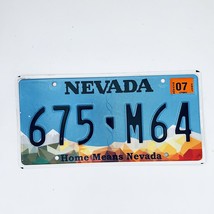 2021 United States Nevada Home Means Nevada Passenger License Plate 675 M64 - £14.81 GBP