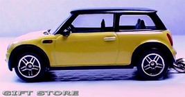 Htf Nice Key Chain Ring Yellow & Black Top Bmw New Mini Cooper S Limited Edition - $44.98