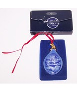 LOVELY 1999 ROYAL COPENHAGEN DENMARK SLEIGH RIDE CHRISTMAS DROP ORNAMENT... - £37.01 GBP