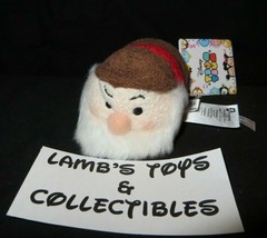 Disney Store Authentic USA Grumpy Dwarf Snow White Tsum Tsum 3.5&quot; Plush mini toy - £14.33 GBP