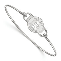 SS MLB  Oakland Athletics Small Ctr Wire Bangle - £64.08 GBP