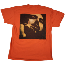 Post Malone T Shirt Men&#39;s Large Stoney Hunt Club Orange Music Tee Rap Pop Gildan - £19.59 GBP