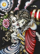 Married To The Sea Dave Sanchez Art Canvas Giclee Print 5 Sizes Muertos Pirate - £59.21 GBP+