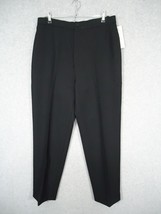 Levi Strausa Women&#39;s Bend Over Pants Black Size 18 VTG USA NOS Polyester... - £26.33 GBP