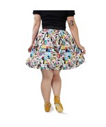Comic Strip Pinup  Pleated Skirt - £31.41 GBP