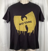 Wu-Tang Dripping Spray Paint T-Shirt Size Large - $17.77