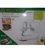 Lil Sew &amp; Sew Michley Sewing Machine w/ Bonus 100 Pc Sewing Kit &amp; Elec S... - $78.19 CAD