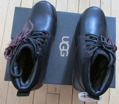 UGG Shoes Boots Seton TL Leather Black Size 12 Waterproof New $200 - £138.48 GBP