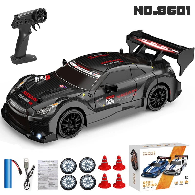 1:24 High Speed RC Drift Vehicle Cars Mustang 4WD Remote Control Racing ... - €18,61 EUR