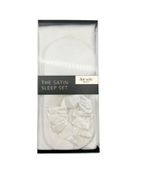 Kitsch Beauty The Satin Sleep Set Off-White Pillowcase Eye Mask Scrunchi... - £19.88 GBP