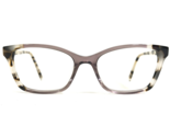 DKNY Eyeglasses Frames DK5034 101 Clear Purple Brown Tortoise Cat Eye 53... - $46.54