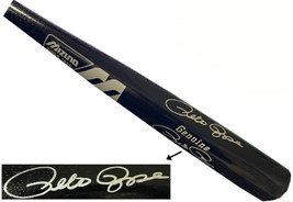 Pete Rose signed Mizuno PR4192 Genuine Game Model Black Bat- JSA #AC92238 (Cinci - £217.11 GBP