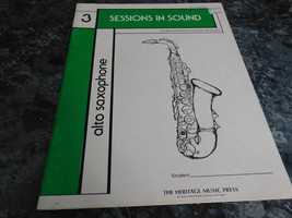 Session in Sound Alto Saxophone book III Student - $55.73 MXN