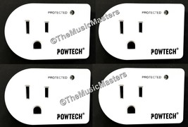 4X Single Outlet AC Wall Plug Surge Protector Power Suppressor 245 Joule... - $19.94