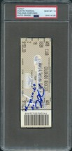 Dustin Pedroia 2007 World Series Game 4 Signed Ticket Psa Slabbed Auto Grade 10 - £626.90 GBP