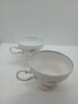 Johann Haviland Blue Garland Bavaria Tea Coffee Cup Set Of 2✨ - £9.35 GBP