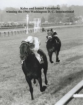 1964 - KELSO winning the Washington D. C. International  - Close Up - 8&quot; x 10&quot; - £15.75 GBP