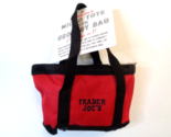 NWT Trader Joe&#39;s Micro Tote Bag With Black Grocery Bag Limited Edition - $15.88