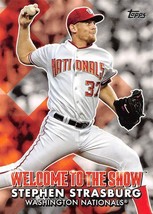 2022 Topps Welcome To The Show #WTTS23 Stephen Strasburg Nationals ⚾ - £0.70 GBP