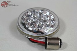 Harley Davidson Turn Direction Signal Lens 15 LED Clear 1157 Plug Custom 2 3/8&quot; - £23.89 GBP