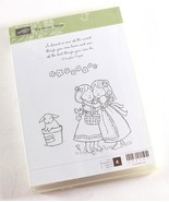 GOOD - Stampin Up &quot; THE NICEST THINGS &quot; 4 Piece Rubber Cling Stamp Set 1... - $8.99