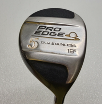 Pro Edge Stainless 19* 5 Wood Regular Graphite Shaft RH FST 4070 MID FLEX - $11.57