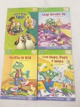 LeapFrog LeapReader Tag Reader Lot of 4 Books Vowels & Consonants (Paperback) - $5.39