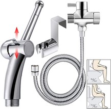 Barrock Handheld Bidet Sprayer Combo Set For Toilet, Portable, Proof Hos... - £34.68 GBP