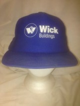 trucker hat baseball cap Wick Buildings Vintage Retro Cool Shows Good Grunge - £32.14 GBP