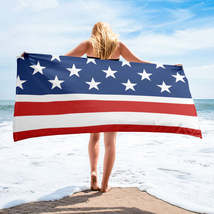 Autumn LeAnn Designs® | American Flag Beach Towel - £30.17 GBP