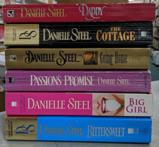 Danielle Steel Daddy The Cottage Going Home Passions Promise Big Girl Bitters x6 - £13.41 GBP