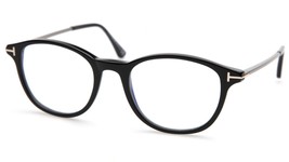 NEW TOM FORD TF5553-B 001 Black Eyeglasses Frame 50-19-145mm B40mm Italy - £122.16 GBP