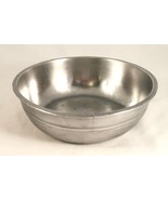 Antique Pewter Deep Basin Crowned Rose Touch Mark Made in London - £107.28 GBP